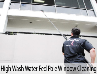 High-Wash-Water-Fed-Pole-Window-Cleaning