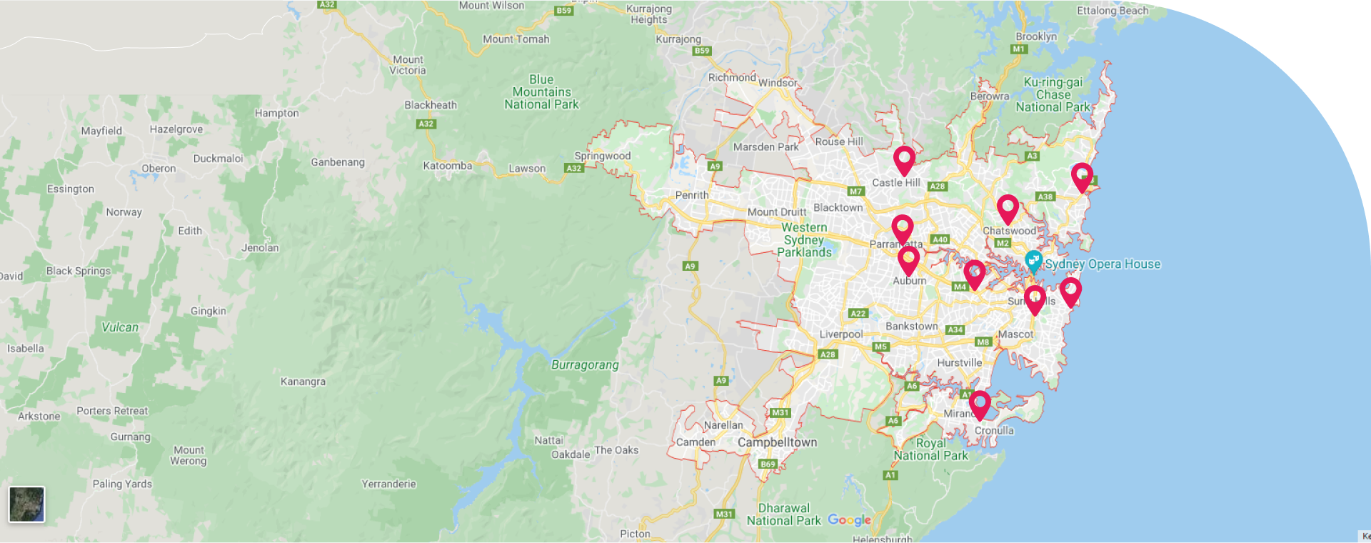 Shimmer Office Locations