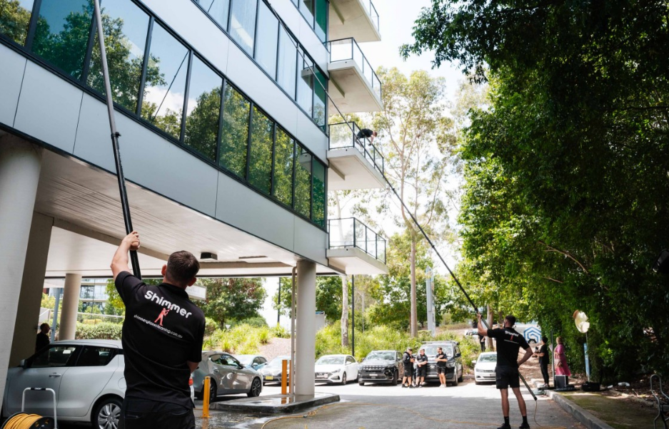Shimmer Glass and Pressure Cleaning manages multi-site facility in Sydney