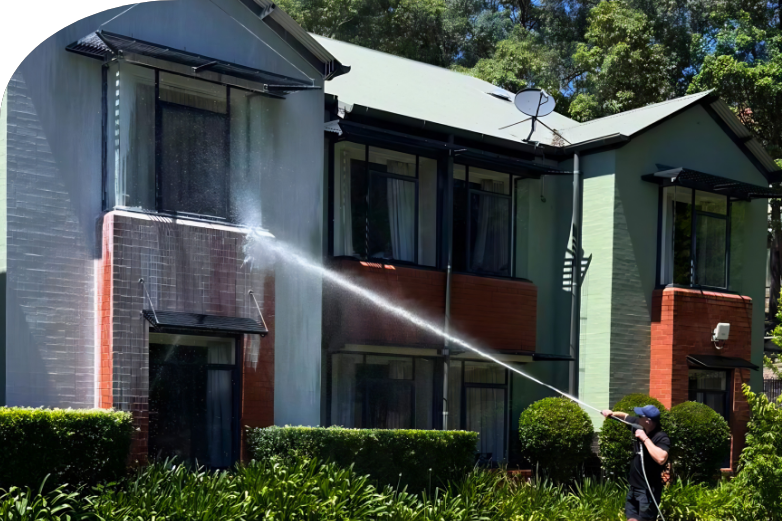 Shimmer Glass and Pressure Cleaning Building Washing