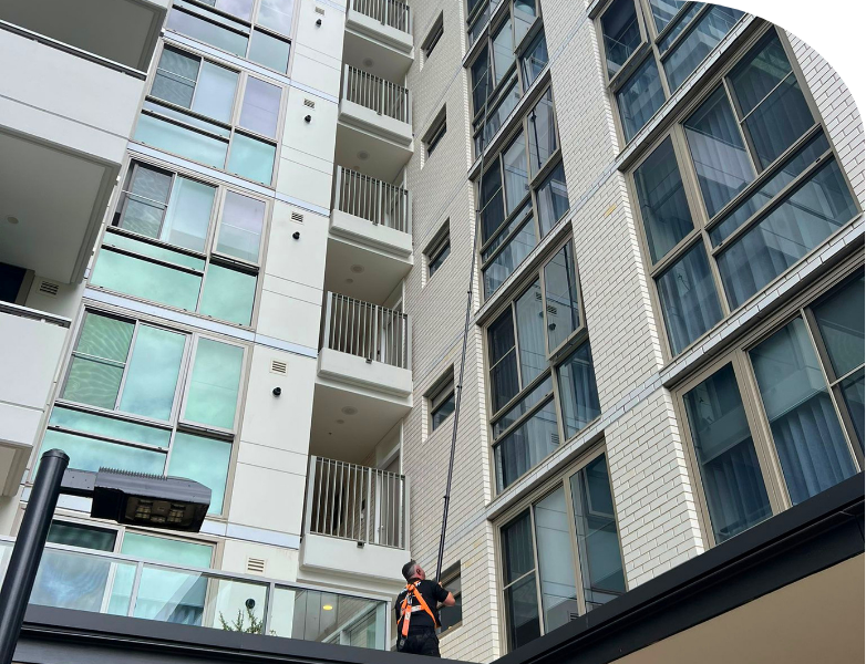 Shimmer Glass and Pressure Cleaning Strata Cleaning