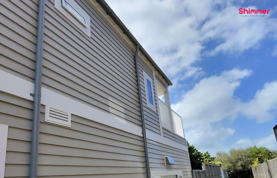 Luxury home exterior after residential window cleaning Dover Heights Sydney